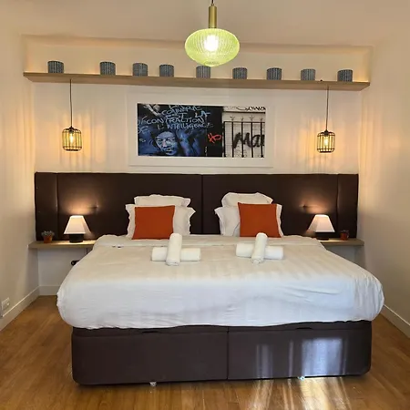 公寓 Marais, Sainte-croix Bretonnerie - 6 Places 巴黎